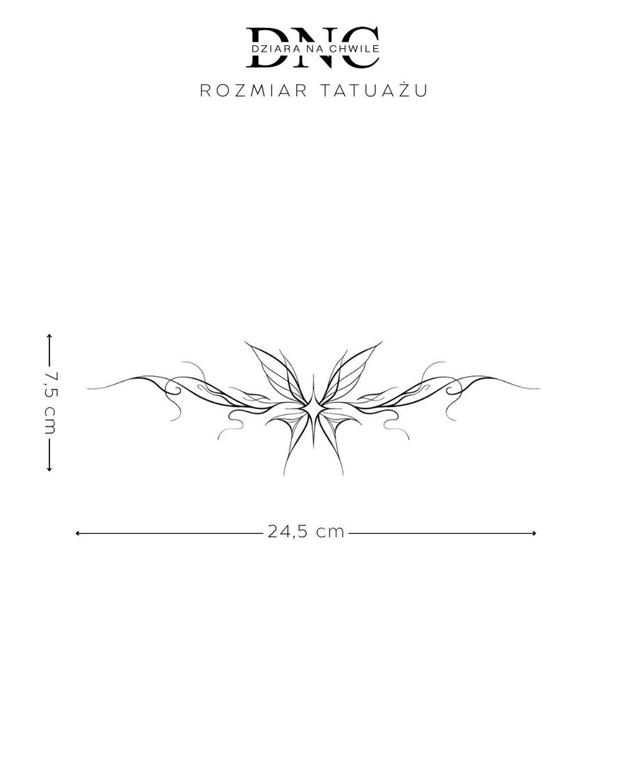 Tribalife - Тимчасове тату Jagua 25x15