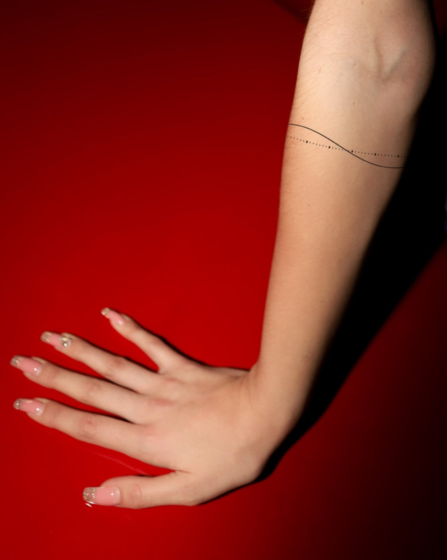 Bracelet Set - Temporary Tattoo Jagua 25x15