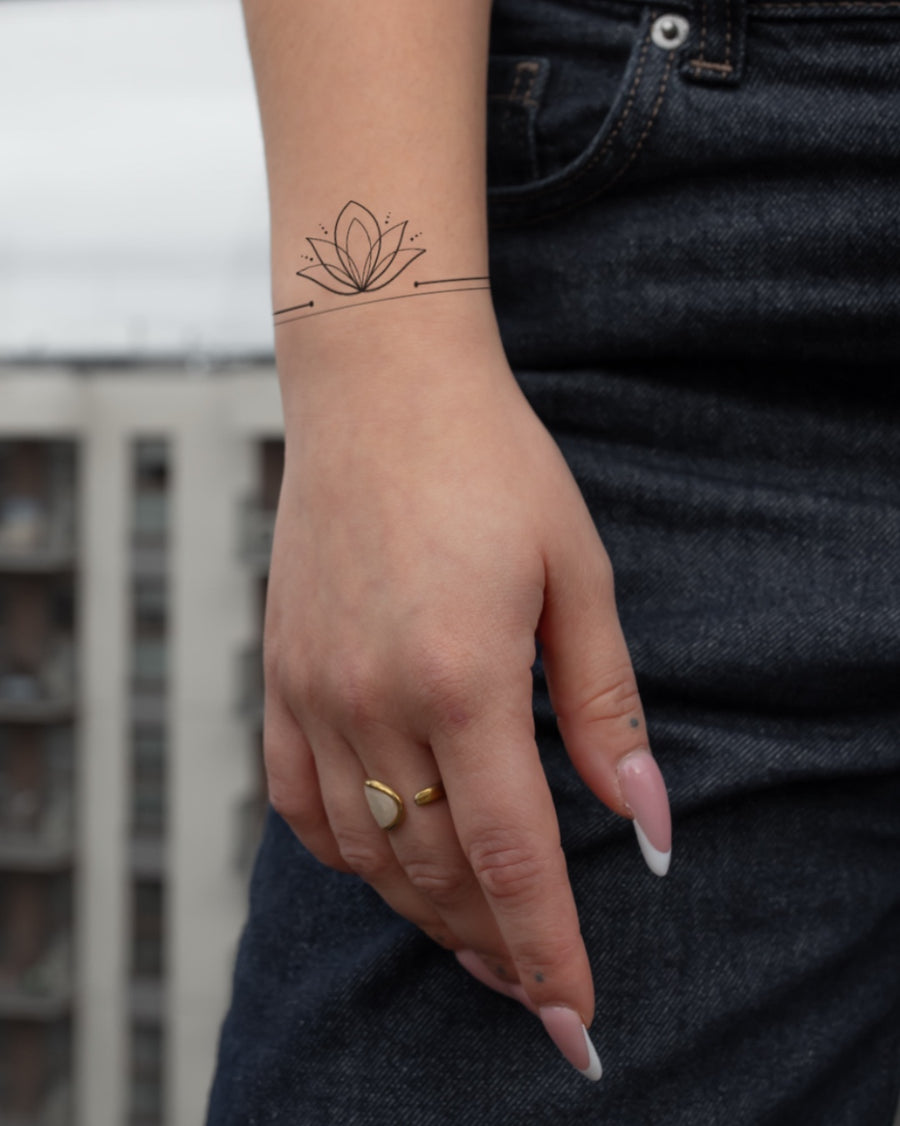 Bracelet Set - Temporary Tattoo Jagua 25x15