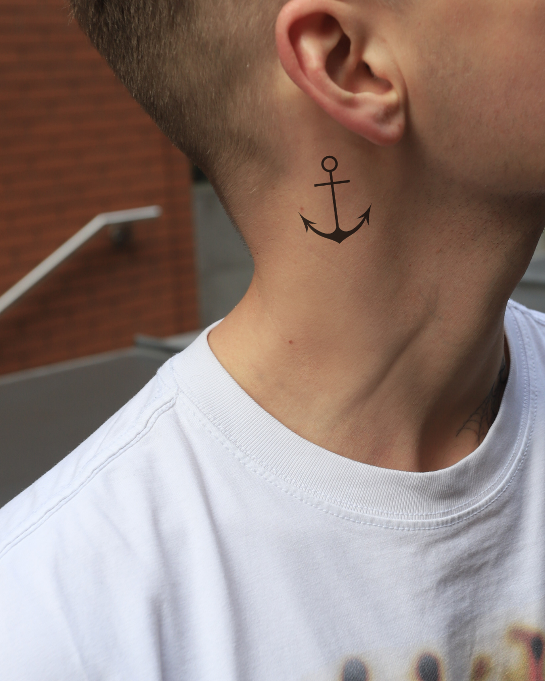 Kotwica - Tatuaż tymczasowy Jagua 5x5