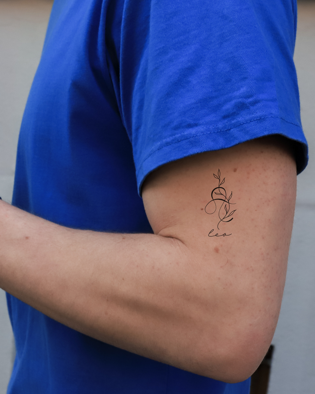 Zodiac Leo - Temporary Tattoo Jagua 5x5