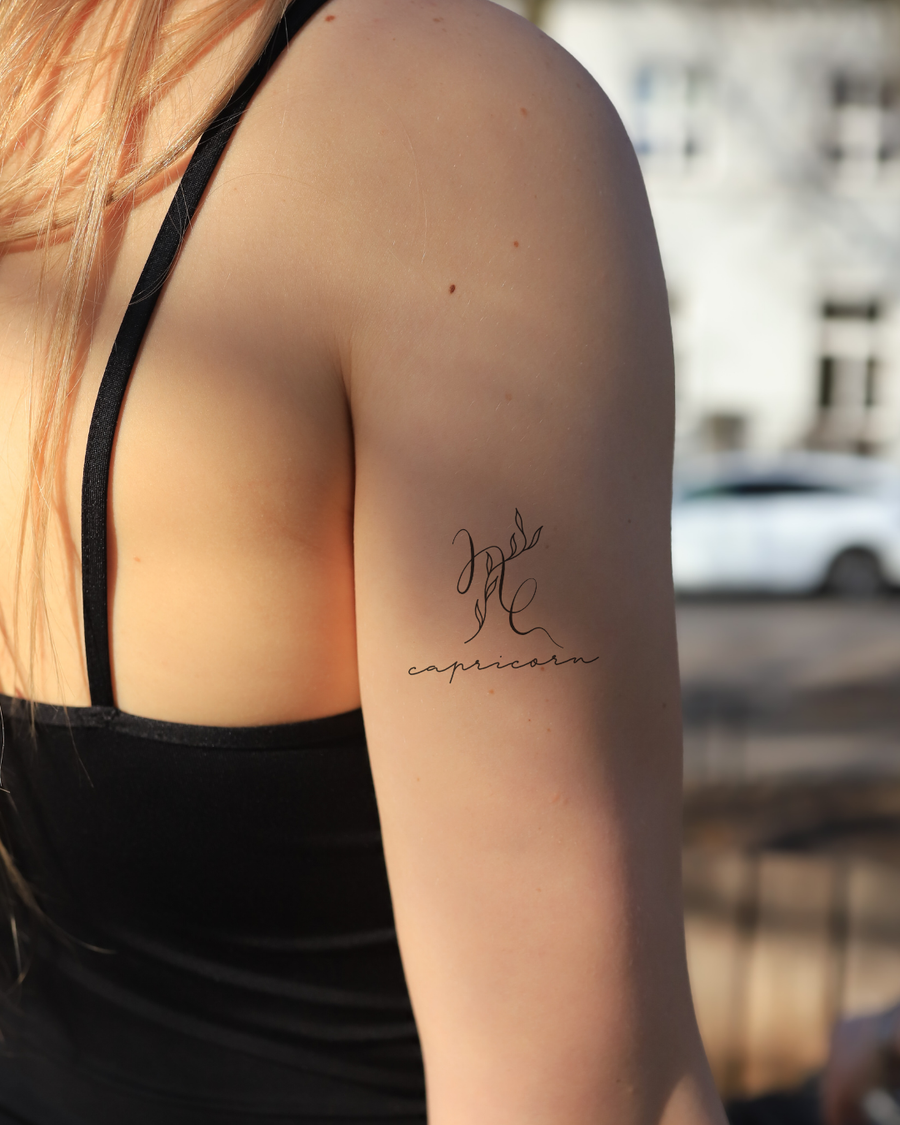 Zodiakalny Koziorożec - Tatuaż tymczasowy Jagua 5x5