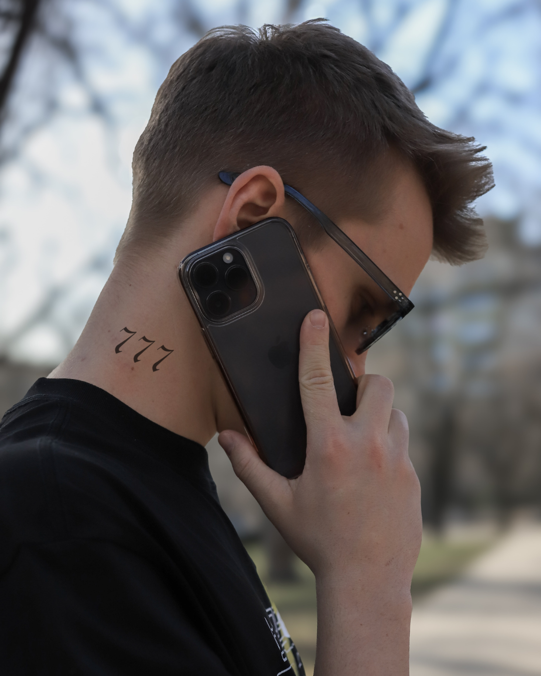 Angel Number Happiness - Temporary Tattoo Jagua 5x5 