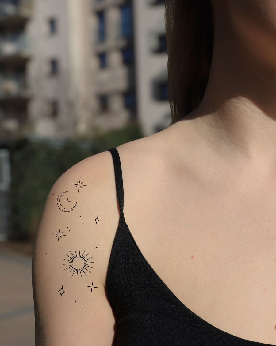 Day and night - Tatuaż tymczasowy Jagua 12x8