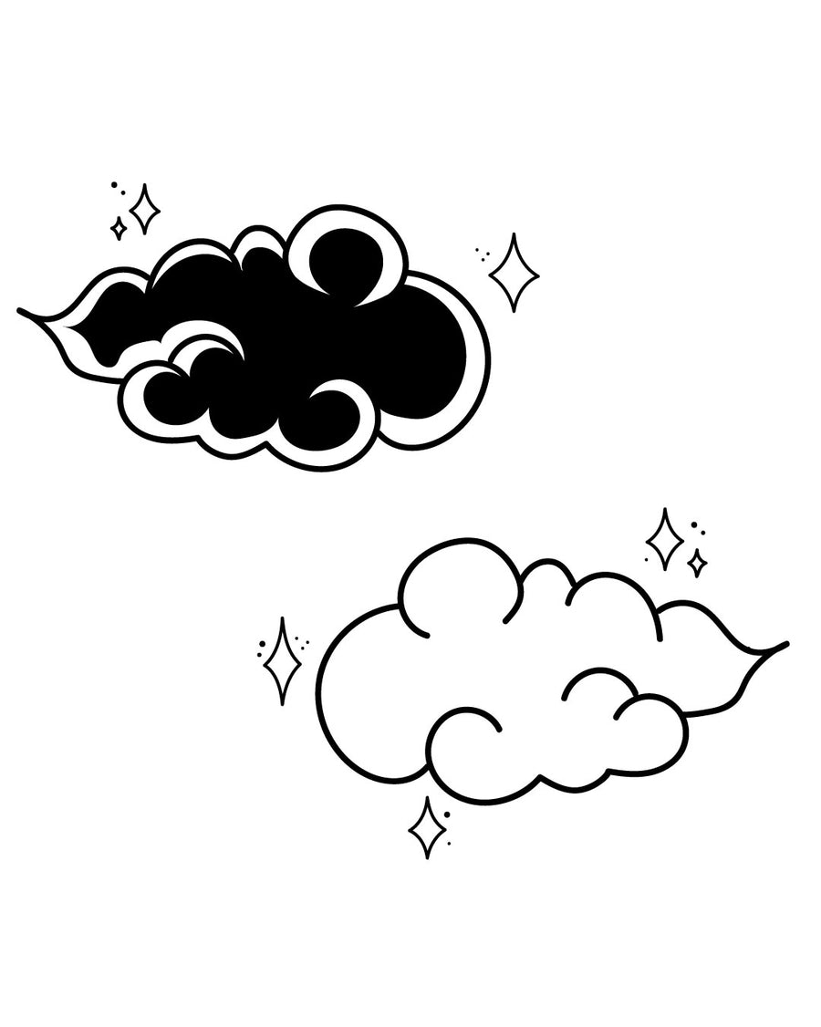 Chmurecki - Temporary tattoo Jagua 5x5