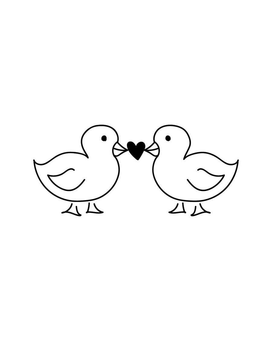 I Love You - Temporary Tattoo Jagua 5x5