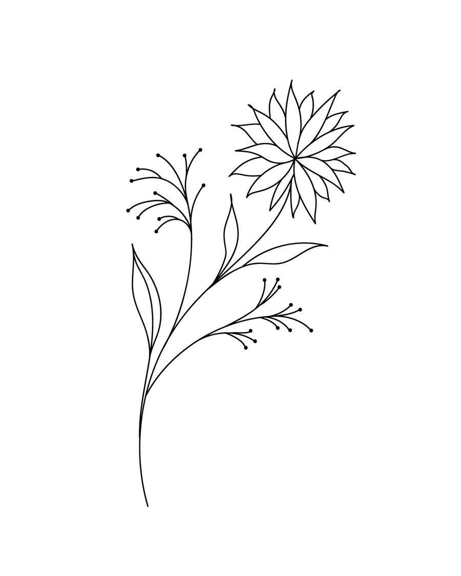 Habazie - Tatuaż tymczasowy Jagua 12x8