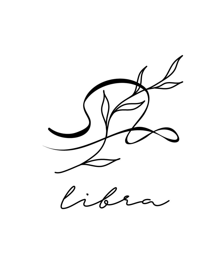 Zodiakalna Waga - Tatuaż tymczasowy Jagua 5x5