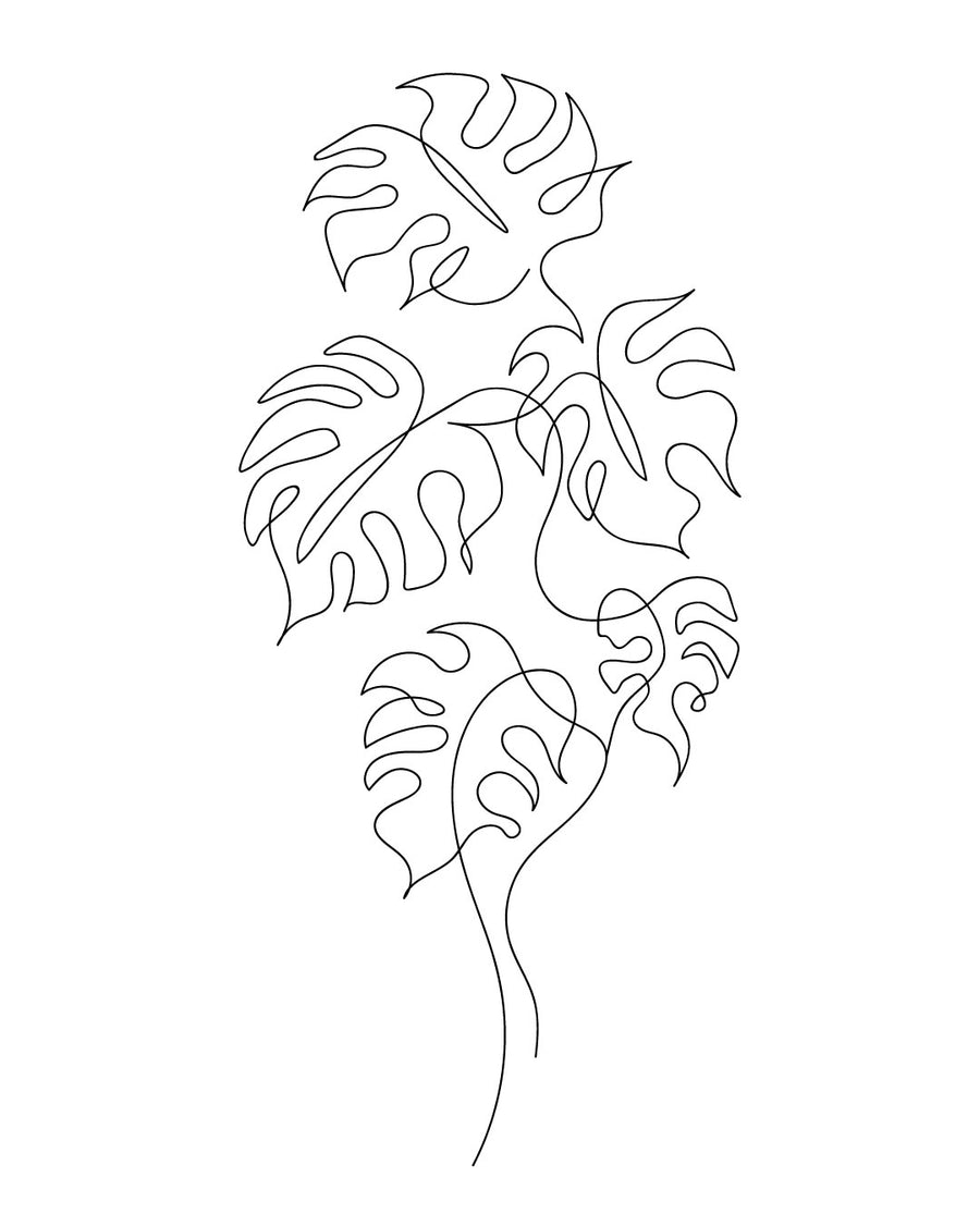 Monster bush - Тимчасове тату Jagua 12x8