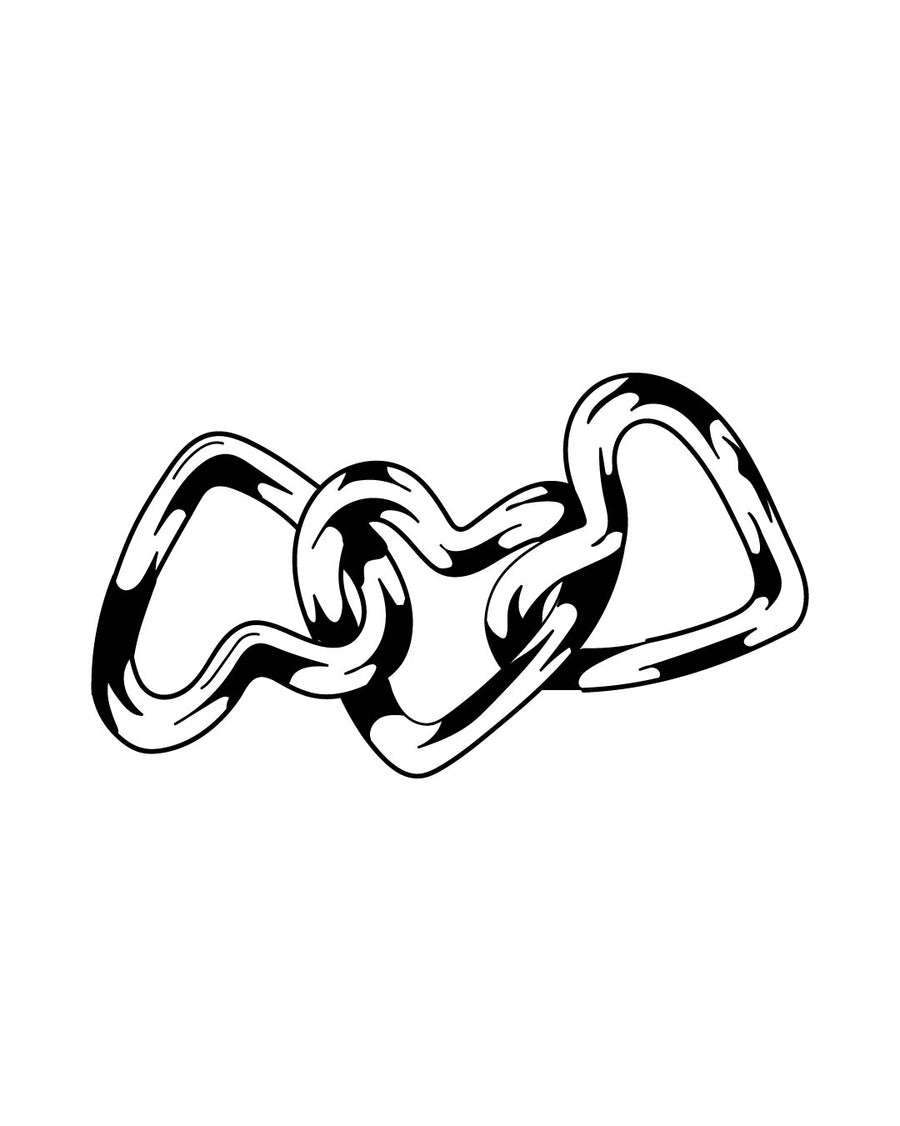 Love Chain - Temporary Tattoo Jagua 8x8