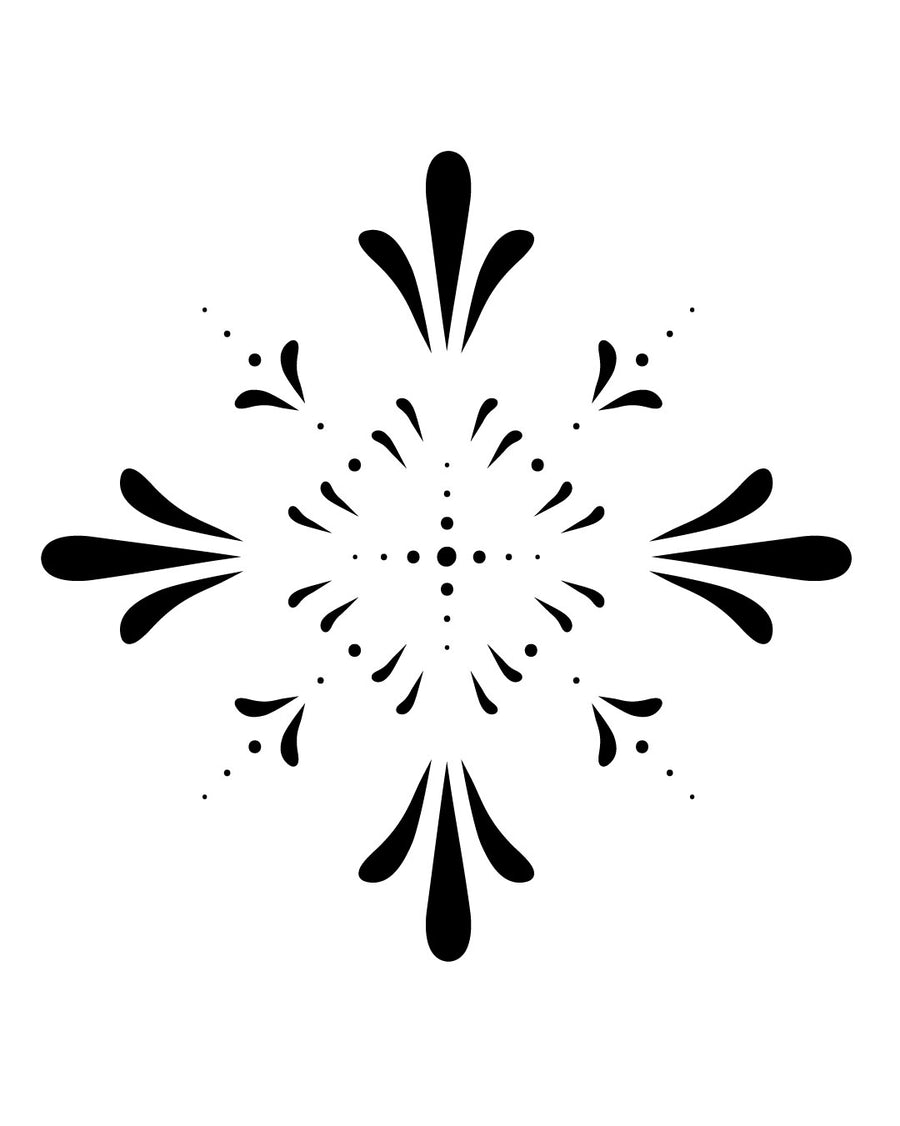 Ornament - Temporary tattoo Jagua 5x5