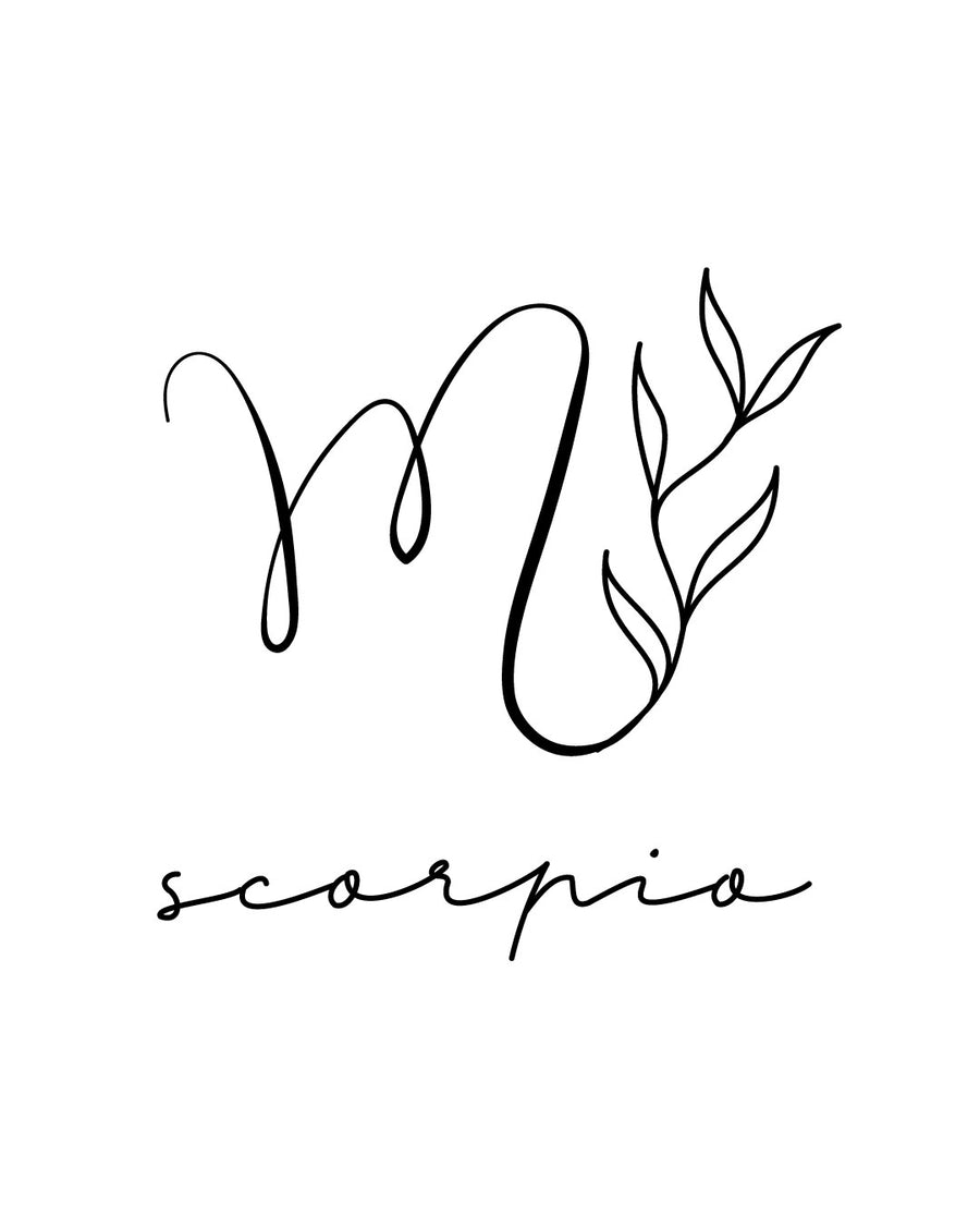 Zodiakalny Skorpion - Tatuaż tymczasowy Jagua 5x5