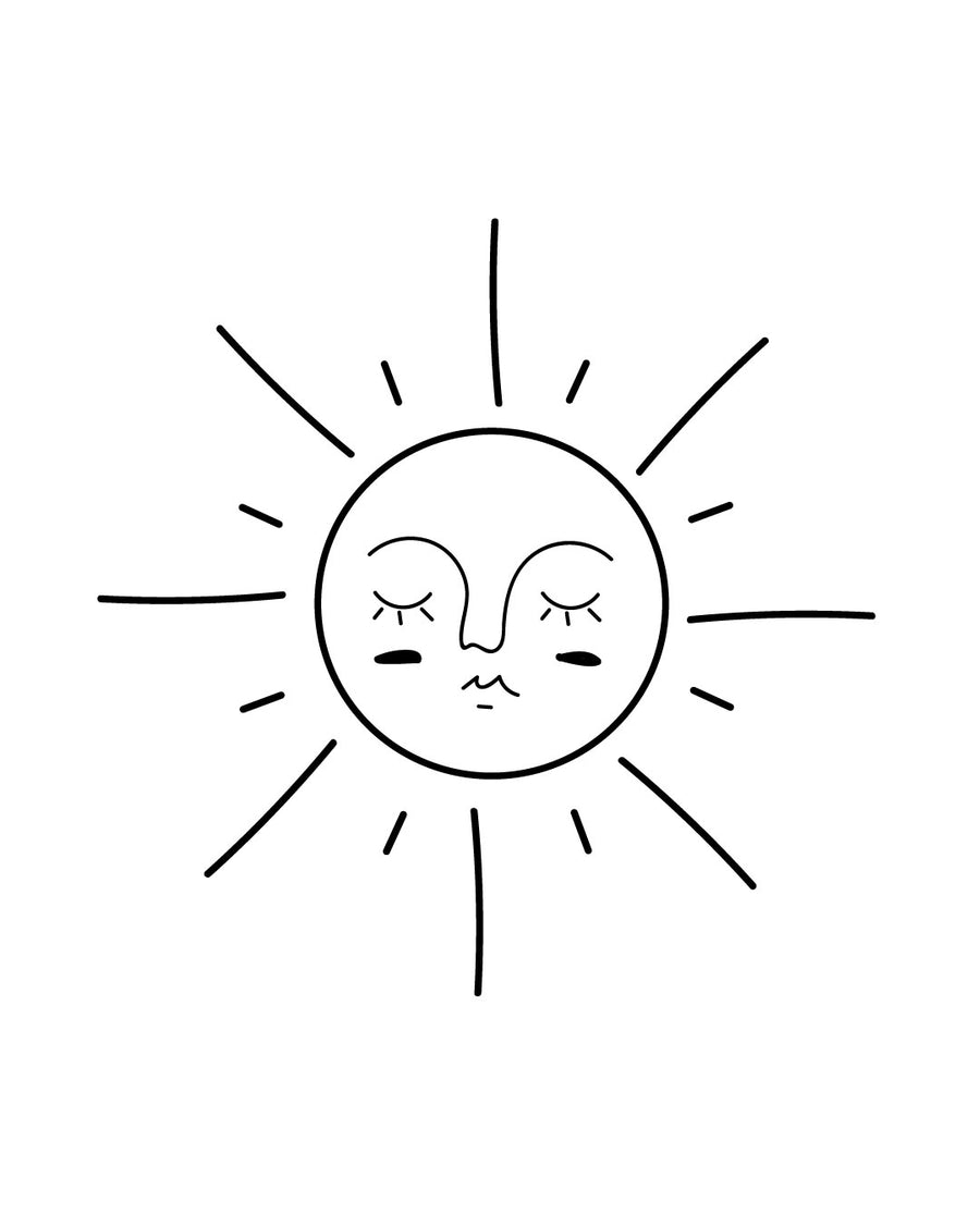 Sunny - Тимчасове тату Jagua 5x5