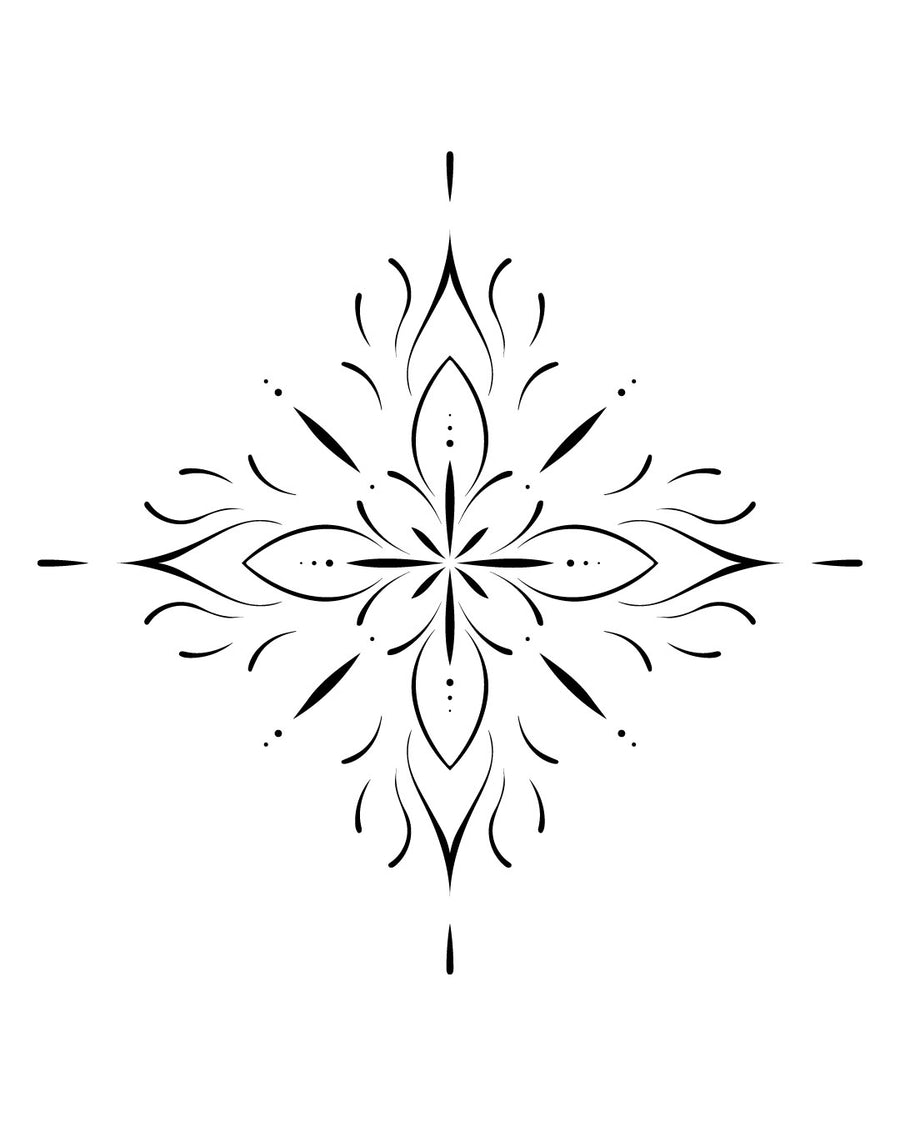 Ornamento - Тимчасове тату Jagua 8x8