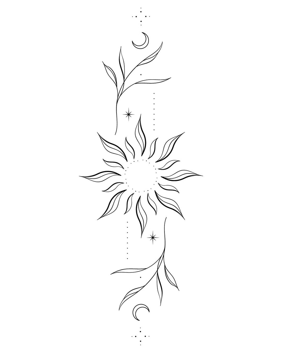 Dolce vita - Тимчасове тату Jagua 25x15