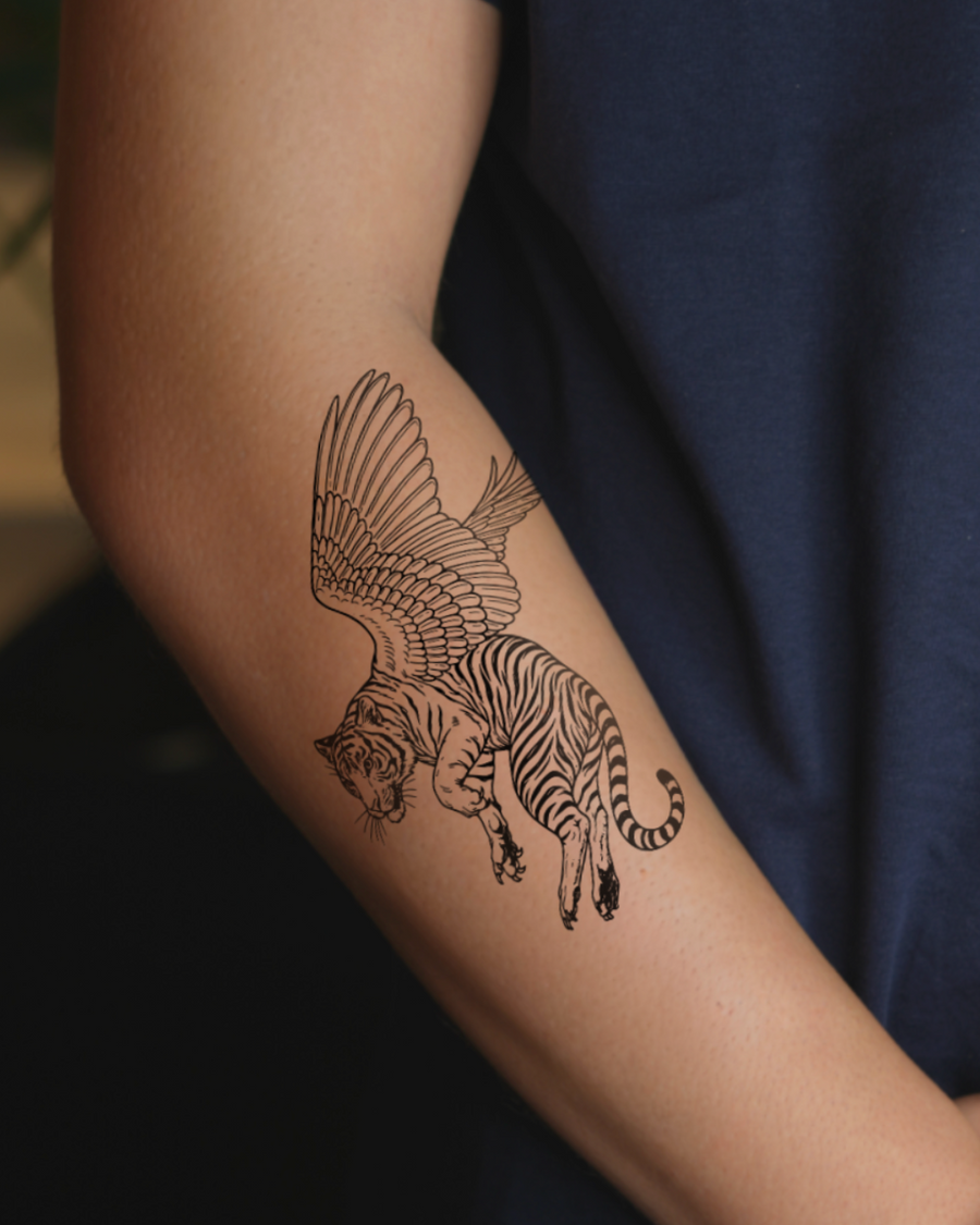 On lata, on gada - Tatuaż tymczasowy Jagua 12x8