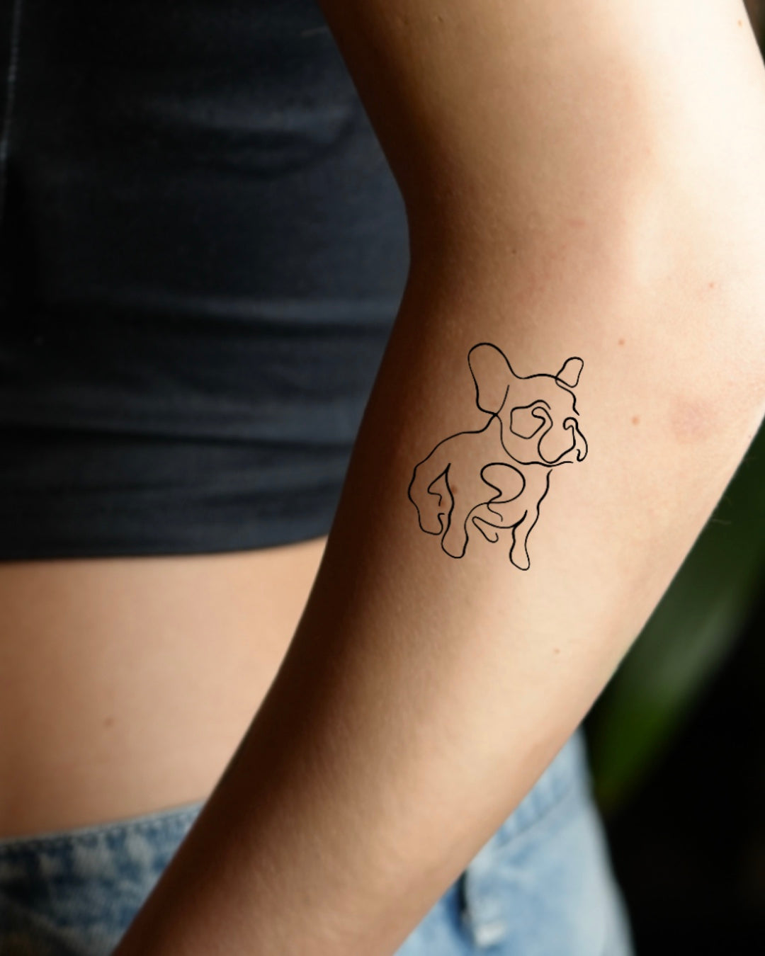 Buldog buldożer - Tatuaż tymczasowy Jagua 5x5